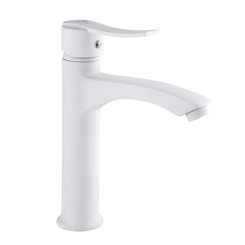 Beyaz Nova Lavabo Bataryası (Kod: 46278) — Banyodurağı