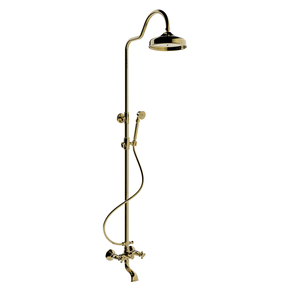 Gold Nostalgia Robot Banyo Bataryası — Banyodurağı