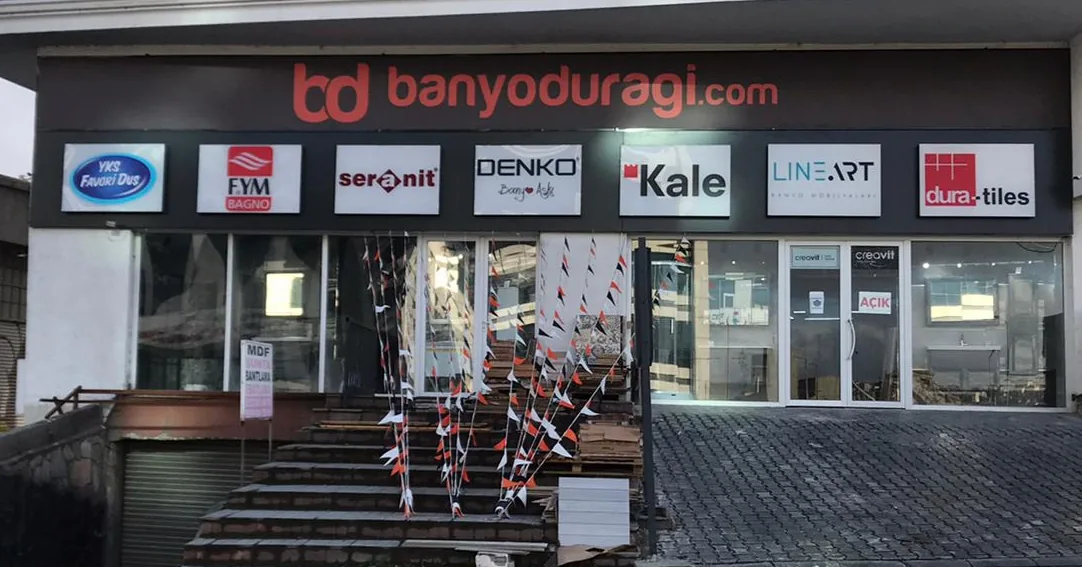 Banyodurağı mağaza cephesi — Büyükçekmece