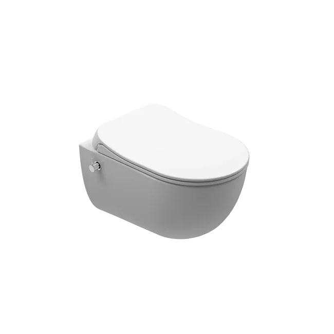 Zero 2.0 Smart Asma Klozet + Ultra Slim Kapak Mat Beyaz — Banyodurağı